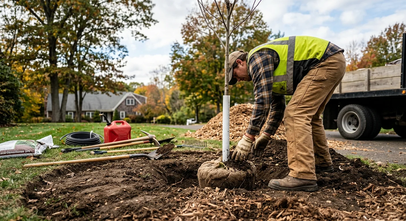 Replacement Planting After Storm-Damaged Tree Removal